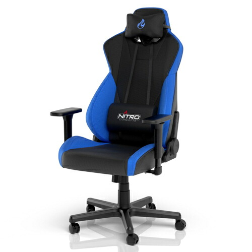 Nitro Concepts(ナイトロ・コンセプツ) NC-S300PRO-BB ブルー S300 PRO ゲーミングチェア｜ワンズマート店 32,175円
