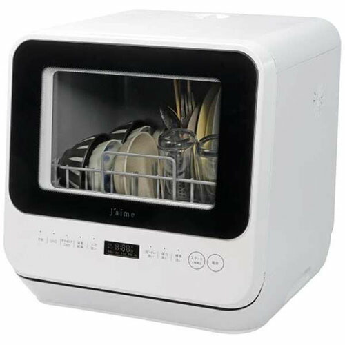 【長期保証付】SKJAPAN(エスケイジャパン) SJM-DWM6UVC -W ホワイト 食器洗い乾燥機Jaime ジェイム