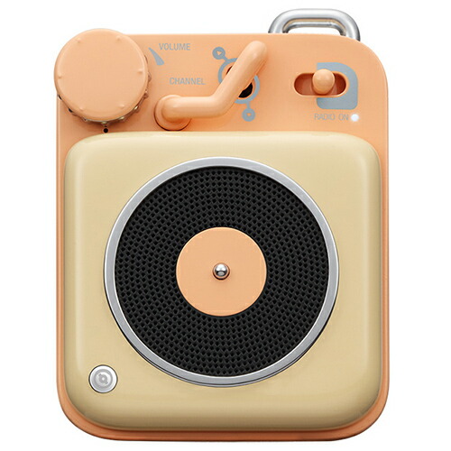 MUZEN(ミューゼン) MWP1ICY クリームイエロー Button Bluetooth対応 ポータブルスピーカー