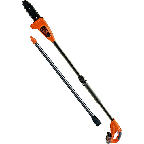 BLACK＆DECKER(ブラック＆デッカー) GPC1820LN オレンジ 高枝ポールチェーンソー｜ワンズマート店