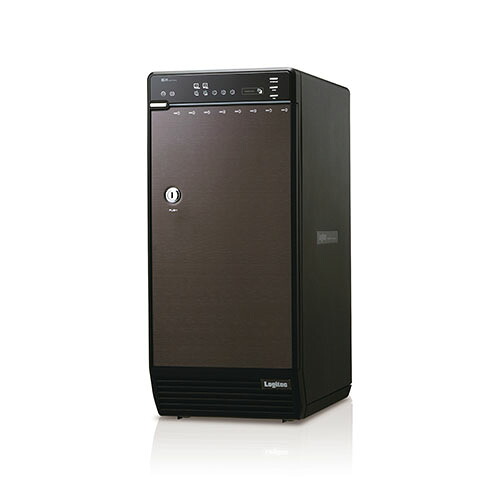ロジテック LOGITEC LGB-8BNHEU3 ブラック USB3.0対応8BAY3.5ｲﾝﾁﾊｰﾄﾞﾃﾞｨｽｸｹｰｽ 8BAY ｼﾝｸﾞﾙﾓｰﾄﾞ機能搭載 LGB8BNHEU3