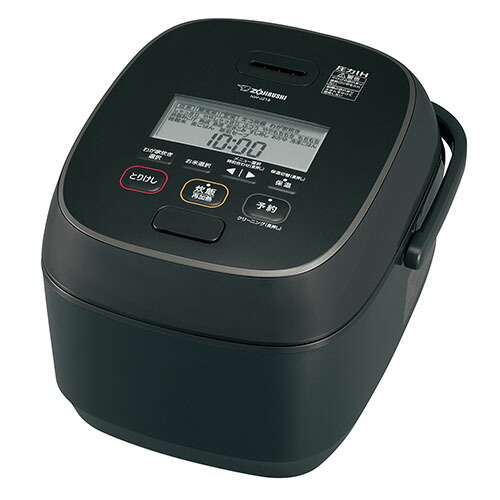 象印(ZOJIRUSHI) NW-JZ18-BA ブラック 極め炊き 圧力IH炊飯ジャー 1升