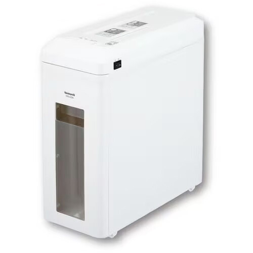 【長期保証付】ナカバヤシ HES205W ホワイト シュレッダー HES205W