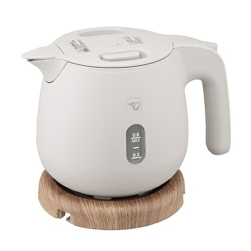 象印(ZOJIRUSHI) CK-SA06-HZ サンドグレー 電気ケトル 0.6L