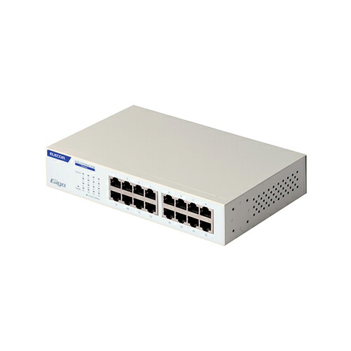 エレコム ELECOM EHC-G16MN2-HW スイッチングハブ LAN ハブ 16ポート Giga対応 1000/100/10Mbps EHCG16MN2HW