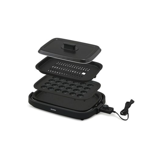 楽天市場】アイリスオーヤマ 網焼き風ホットプレート プレート3枚 APA