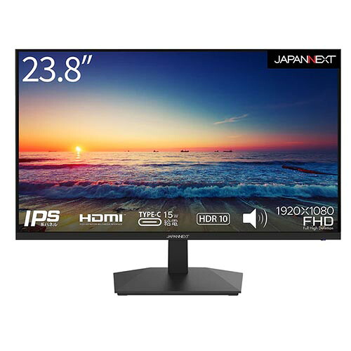 【長期保証付】ジャパンネクスト(JAPANNEXT) JN-IPS238FHDRC 23.8型ワイド 16:9 IPS系パネル搭載フルHD 液晶ディスプレイ