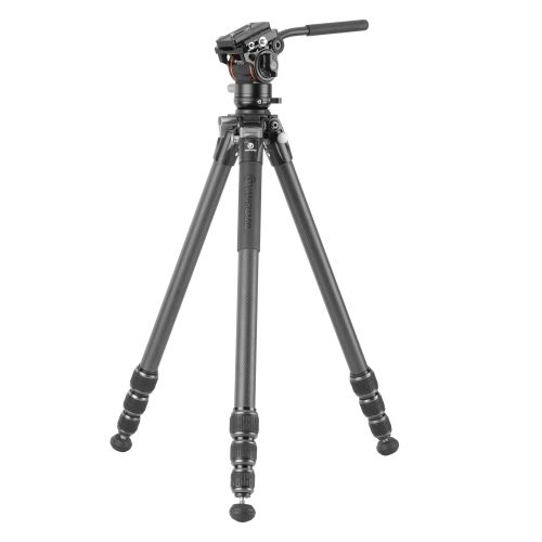 バンガード(VANGUARD) ALTA PRO 3VL 264CV14 カーボンビデオ三脚 4段 ビデオ雲台付属