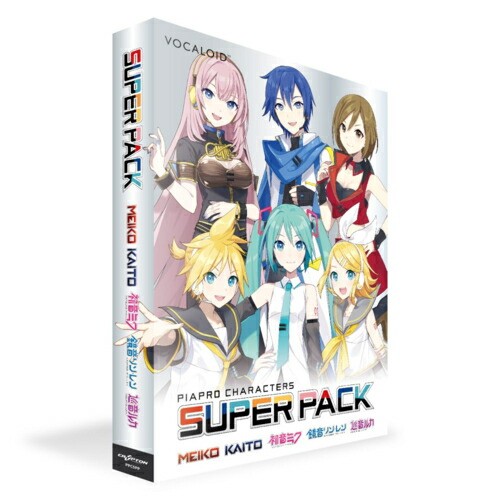 クリプトン・フューチャー・メディア VOCALOID ピアプロキャラクターズ･スーパーパック｜ワンズマート店