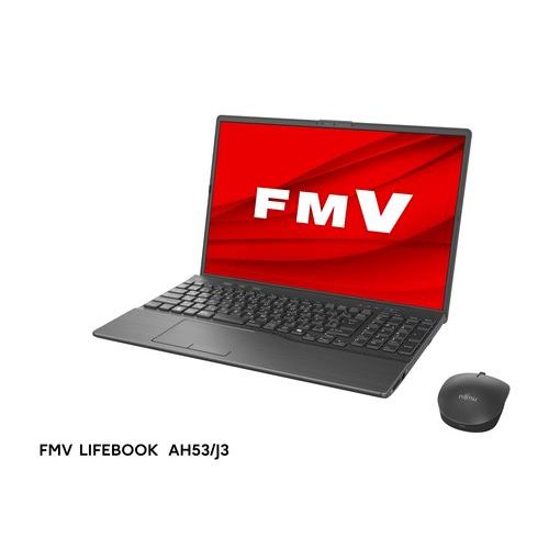 楽天市場】富士通 FMV LIFEBOOK AH53/H2 FMVA53H2B ブライトブラック