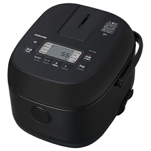 東芝(TOSHIBA) RC-5XW-K ブラック IH炊飯器 3合｜ワンズマート店