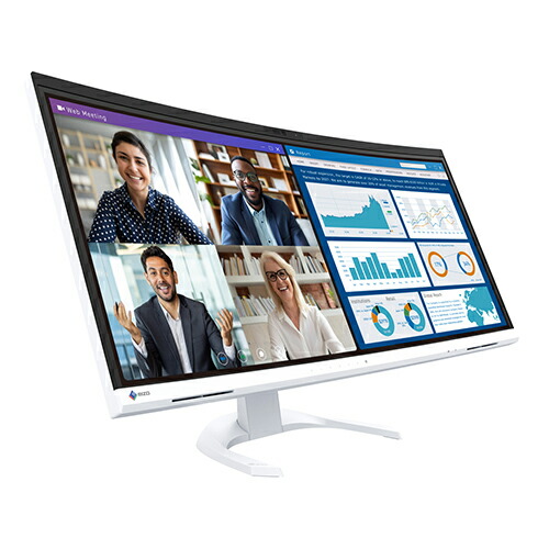 【超美品】EIZO ウルトラワイド モニター EV3450XC-WT　USB-c 楽天市場】EIZO(エイゾー) EV3450XC-WT FlexScan 34型 UWQHD