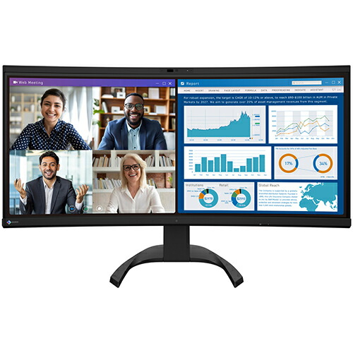 楽天市場】EIZO エイゾー EV3895-BK FlexScan 37.5型 WQHD+ウルトラ