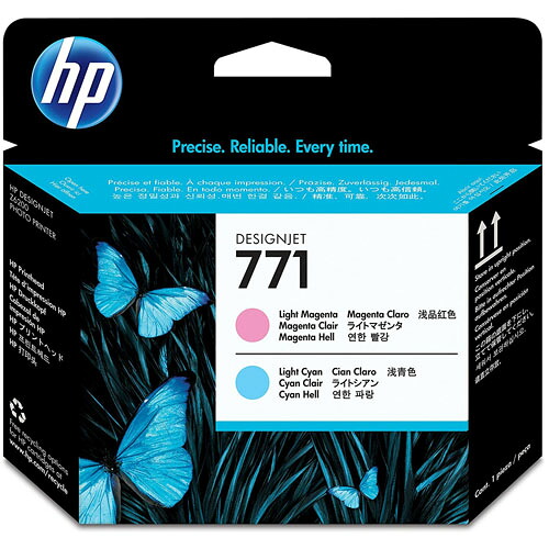 HP(ヒューレットパッカード) CE019A 純正 HP 771 プリントヘッド ライトマゼンタ/ライトシアン