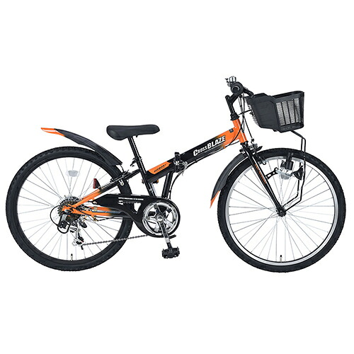 マイパラス(My pallas) MJ-824F-BK ブラック 折畳ジュニアMTB24･6SP･CIデッキ