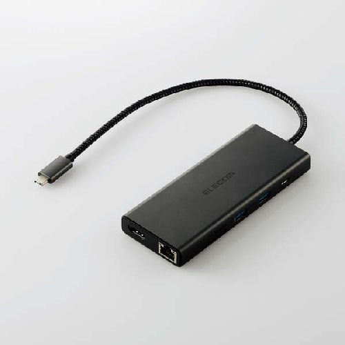 エレコム(ELECOM) DST-100BPBK ブラック ドッキングステーション10in1