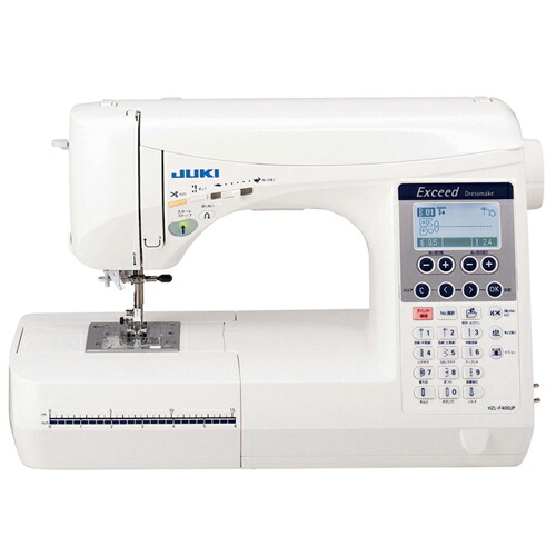 JUKI(ジューキ) HZL-F400JP Exceed Dressmake エクシード ドレスメイク コントローラー付き コンピュータミシン｜ワンズマート店 72,479円
