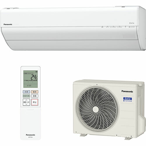 パナソニックエアコン2.5kw 主に10畳用  工事込　メンテナス済 楽天市場】【標準工事費込】パナソニック(Panasonic) エアコン 8