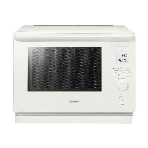 TOSHIBA 電子レンジ ホワイト TOSHIBA 東芝 オーブンレンジ 26L 石窯ドーム グランホワイト ER