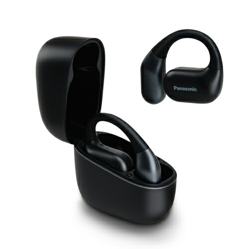 【長期保証付】パナソニック(Panasonic) RB-F10D-K ブラック オープン型完全ワイヤレスイヤホン Bluetooth5.4 左右分離 ノイズキャンセリング