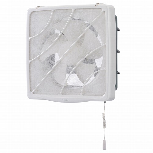 オーム電機(OHM) VF-25 フィルター付一般形換気扇/排気専用　羽根径25cm 5枚羽根 00-6541