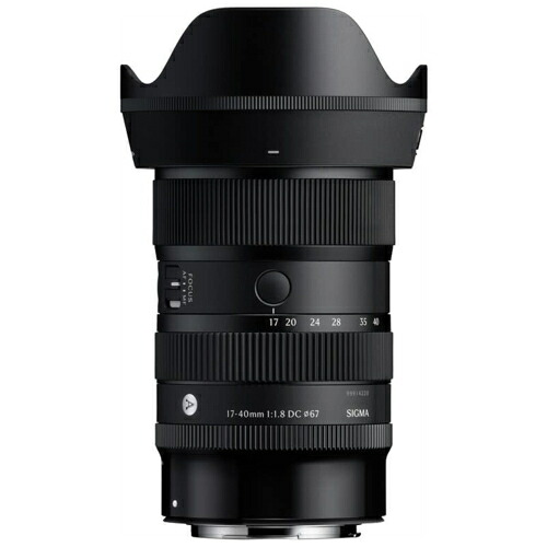 シグマ(SIGMA) 17-40mm F1.8 DC Art キヤノンRFマウント APS-C 標準ズームレンズ