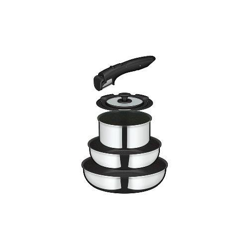 サーモス(THERMOS) KSF-5A-S ステンレス 取っ手のとれるフライパン5点セットFA|ワンズマート店