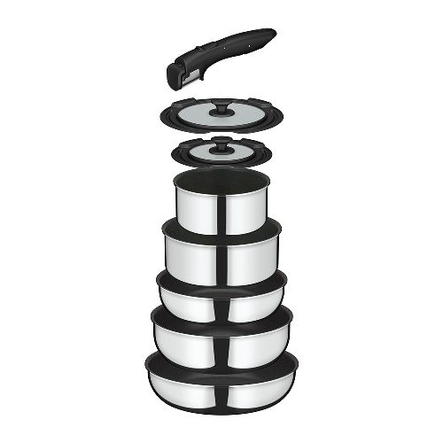 サーモス(THERMOS) KSF-8A-S ステンレス 取っ手のとれるフライパン８点セットFA｜ワンズマート店