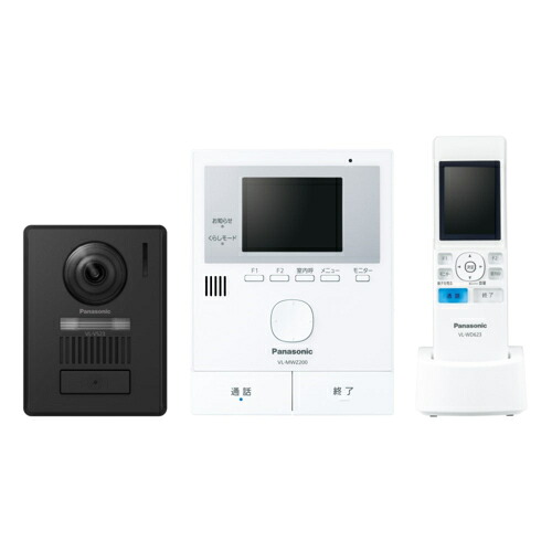 パナソニック(Panasonic) VL-N35BHL ワイヤレスモニター付テレビドアホン 1-2タイプ（電源コード式）