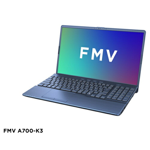 富士通(FUJITSU) FMV Note A FMVA700K3L 15.6型 Win11Home Ryzen7 メモリ16GB SSD256GB OfficeH&B2024 ﾒﾀﾘｯｸﾌﾞﾙｰ A700-K3