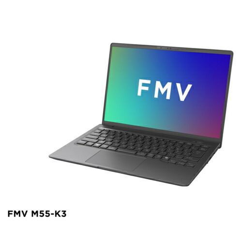 富士通(FUJITSU) FMV Note M FMVM55K3BA 14.0型 Win11Home Ryzen5 メモリ16GB SSD256GB Office オプション付 ﾌﾞﾗｲﾄﾌﾞﾗｯｸ M55-K3