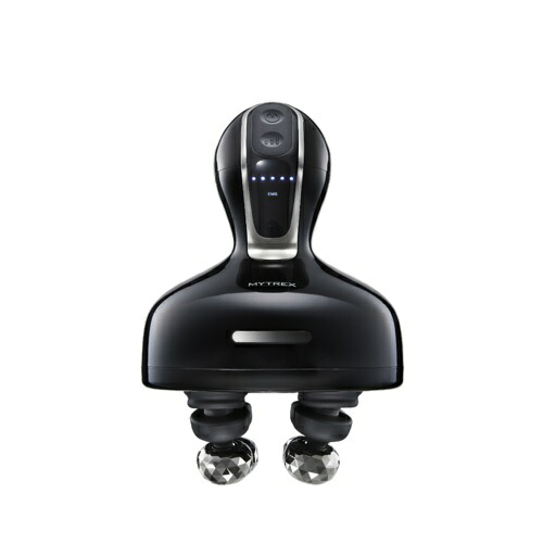 【長日月引きうける付】マイトレックス(MYTREX) MT-HSDX-24-B-B 黒いこと MYTREX HEAD SPA DEEP X イオン灯し火針ヘッドスパ 美容・健康家電-家電