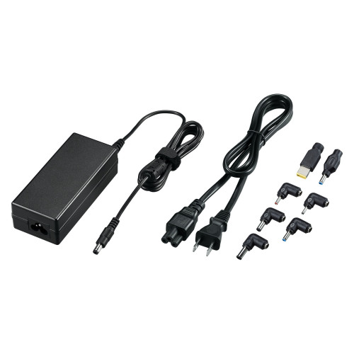 サンワサプライ ACA-DC88ML ノートパソコン用ACアダプタ 65W・マルチタイプ