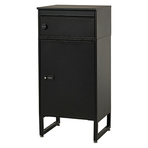 萩原 LPS-4991BK ブラック 宅配ボックス LPS4991BK[代引不可]｜ワンズマート店