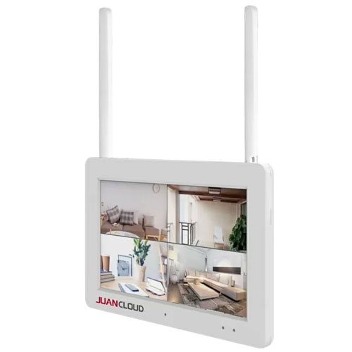 『取寄品』JUANCLOUD Wi-Fiネットワークカメラモニター 増設用 7in タッチパネル JA-T6204-W 写真機管する 監督すること写真機 管する『貨物輸送無料（構成成分地方除く）』