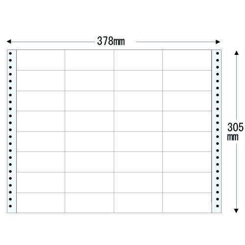 【代引不可】ラベルシール MT14P タックシール 14(9/10)インチ&times;12インチ(378&times;305mm)【送料無料（一部地域除く）】｜よろずやマルシェ