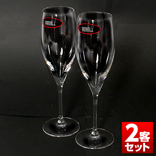 楽天市場】プレミアムギフト リーデルペアシャンパングラス