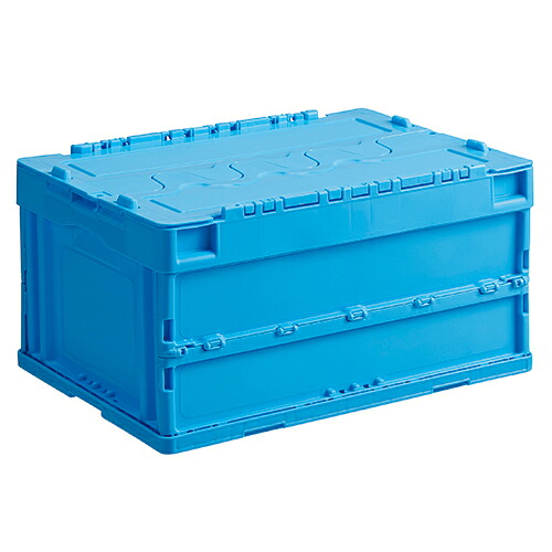 【取寄品】岐阜プラスチック工業 オリタタミコンテナ CF-S41NR BL 【送料無料（一部地域除く）】