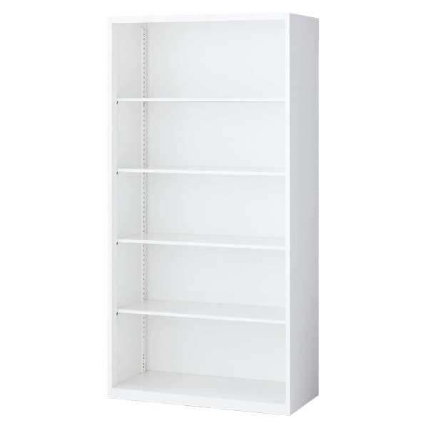 【当店人気商品】オープン書庫(W900&times;D450&times;H1800mm) RW45-18K【代引不可】【送料無料（一部地域除く）】｜よろずやマルシェ