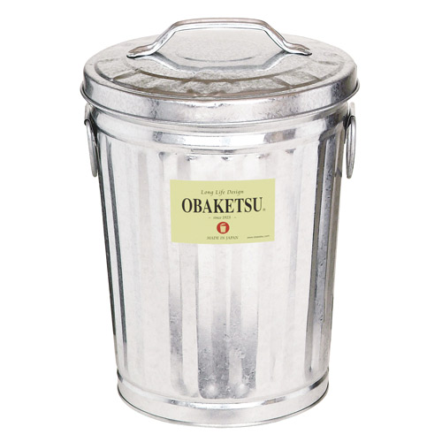 楽天市場】ゴミ箱 ブリキ缶 ふた付き 蓋付き / メッキゴミ箱 中