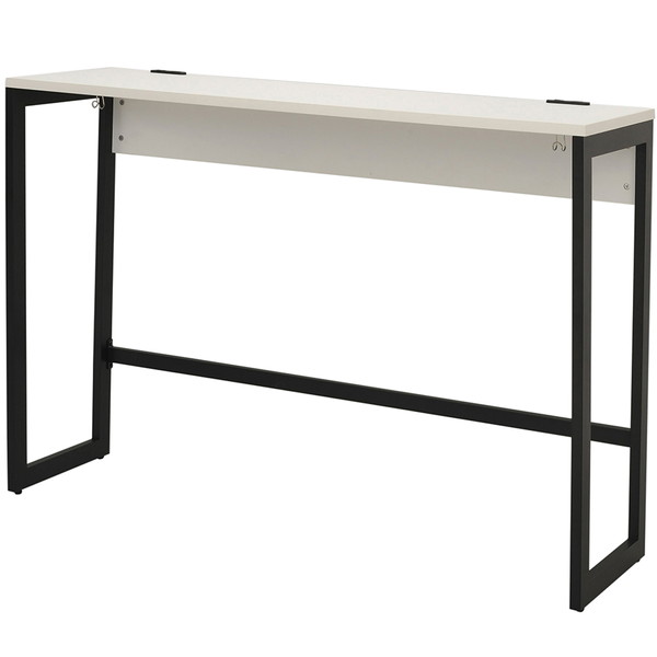 R・Fヤマカワ リスム ハイデスク W1500×D450×H1050mm ホワイト×ブラック脚 RFFHD-1545WH-BL 【代引不可】【送料無料（一部地域除く）】
