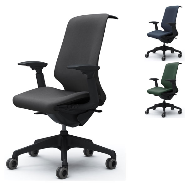 『受注生産品』 オカムラ オフィスチェア スフィア ハイバック ブラックボディ 可動肘 座調節有 ハンガー付 ホローウレタンキャスター インターロック CT4BFA FX 『代引不可』『送料無料（一部地域除く）』