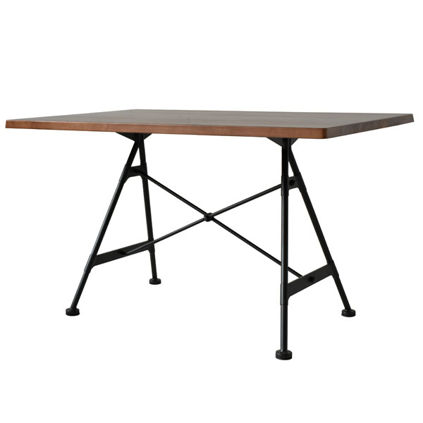 GART ユング LDテーブル W1200×D750×H700mm ブラウン [ ガルト 家具 YNG リビング ダイニング テーブル ]『代引不可』 『送料無料（一部地域除く）』