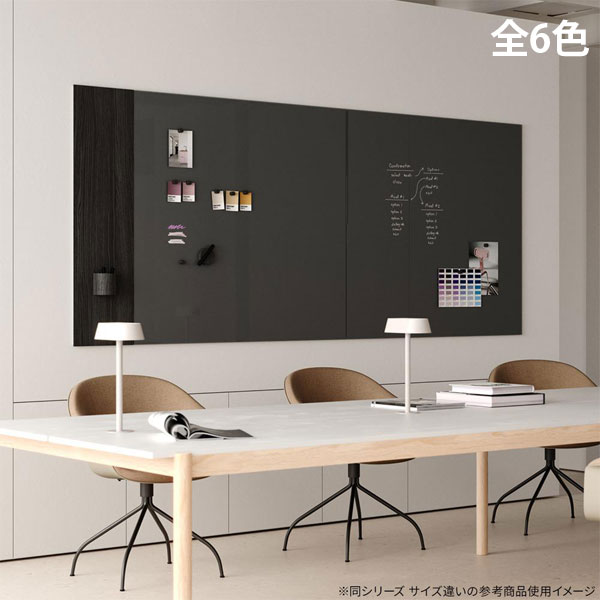 Garage チャットボード クラシッククラフテッド ブラックアッシュ 90&times;70cm MTCR7090B ガラス製 ガラスボード ホワイトボード CHAT board『代引不可』『送料無料（一部地域除く）』｜よろずやマルシェ