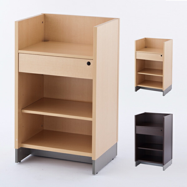 sayaka　レジカウンター レジカウンターワイド ホワイト 店舗什器 レジ台 カウンター お