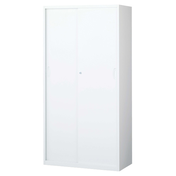 生興 クウォール システム収納庫 スチール引戸書庫 W900×D400×H1800 RW4-18S『代引不可』『送料無料（一部地域除く）』