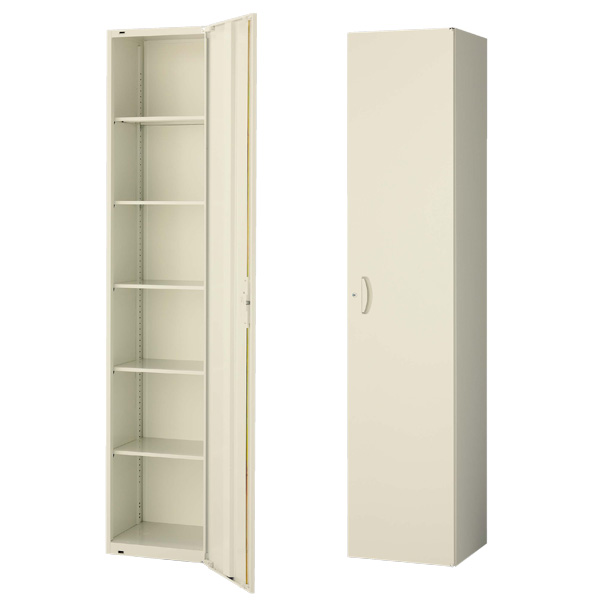 生興 クウォール システム収納庫 片開き書庫 すきま書庫 W450×D450×H2100 RG45-21H45『代引不可』『送料無料（一部地域除く）』