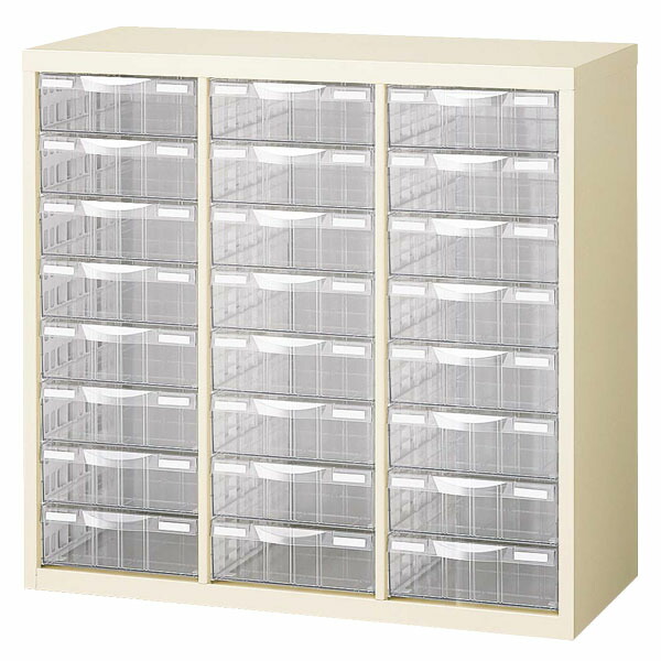 生興 A4判整理ケース 書庫内収納型 プラスチック引出し W777×D340×H750 A4G-P308L 『代引不可』『送料無料（一部地域除く）』