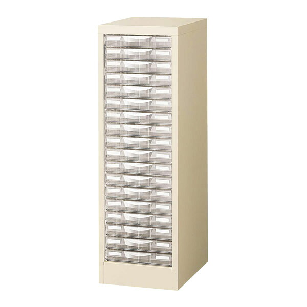 生興 A4判整理ケース A4判床置型 プラスチック引出し W277×D400×H880 A4G-P118S 『代引不可』『送料無料（一部地域除く）』