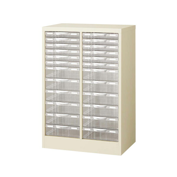 生興 B4判整理ケース B4判床置型 プラスチック引出し W595×D400×H880 B4G-P212C 『代引不可』『送料無料（一部地域除く）』